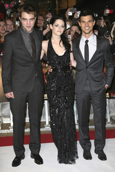 Robert Pattinson, Kristen Stewart, Taylor Lautner