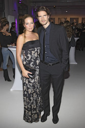 Arne Friedrich mit Freundin Linn Rödenbeck