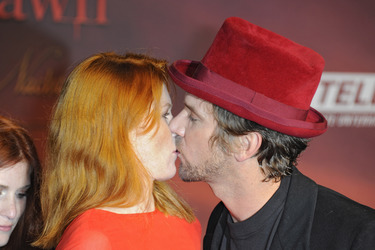 Peer Kusmagk mit Freundin Isabella Recke