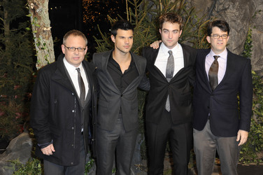 Bill Condon, Robert Pattinson, Taylor Lautner, Wyck Godfrey