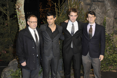 Bill Condon, Robert Pattinson, Taylor Lautner, Wyck Godfrey