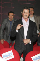 Wladimir Klitschko, Sylvester Stallone, Vitali Klitschko