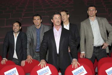 Michael Hildebrandt, Wladimir Klitschko, Sylvester Stallone, Johannes Mock-O'Hara, Vitali Klitschko