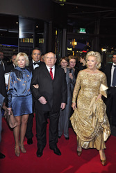 Michail Sergejewitsch Gorbatschow mit Tochter Irina Mikhailovna Virganskaya, Ute Ohoven