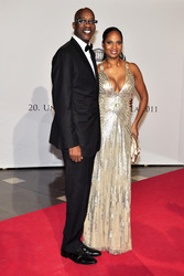 Edwin Moses mit Gattin Michelle