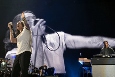 Jose Pasillas, Brandon Boyd, Chris Kilmore (Incubus)