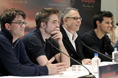 Wyck Godfrey, Robert Pattinson, Bill Condon, Taylor Lautner