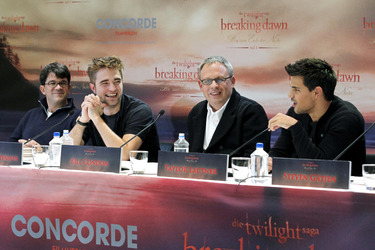 Wyck Godfrey, Robert Pattinson, Bill Condon, Taylor Lautner