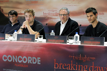 Wyck Godfrey, Robert Pattinson, Bill Condon, Taylor Lautner