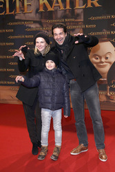 Denise Zich, Andreas Elsholz mit Sohn