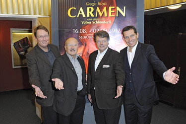 Christoph Dammann, Volker Schlöndorff, Peter Schwenkow, Michael Mronz