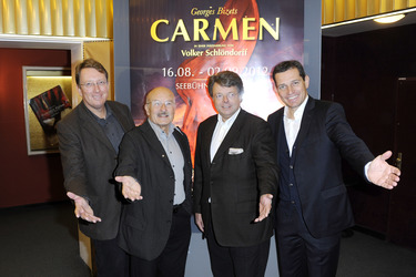 Christoph Dammann, Volker Schlöndorff, Peter Schwenkow, Michael Mronz