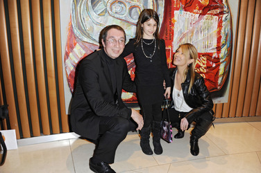 Andrei Krioukov mit Tochter Alexandra, Deborah Kara Unger