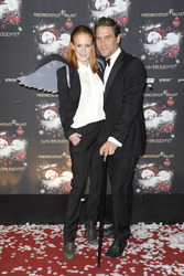 Peer Kusmagk mit Freundin Isabella Recke