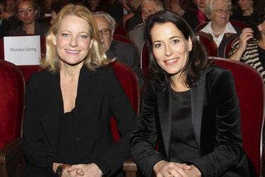 Anne Will mit Lebensgefährtin Miriam Meckel