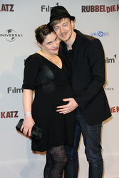 Tino Mewes mit Gattin Jamila Saab