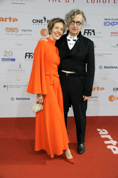 Wim Wenders mit Gattin Donata