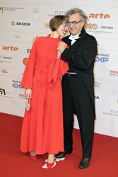 Wim Wenders mit Gattin Donata