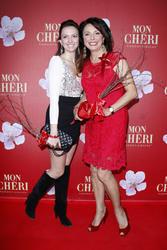 Uschi Dämmrich von Luttitz mit Tochter Stephanie