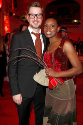 Florian Simbeck mit Ehefrau Stephanie