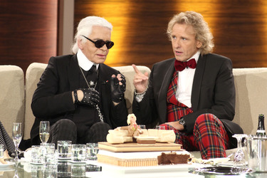 Karl Lagerfeld, Thomas Gottschalk