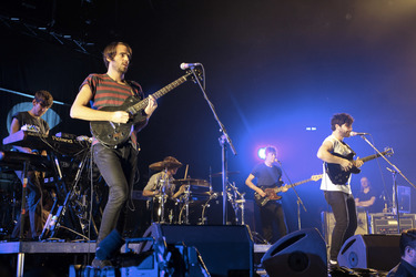 Edwin Congreave, Jimmy Smith, 	Jack Bevan, Walter Gervers, Yannis Philippakis (Foals)