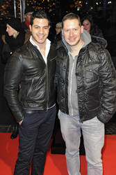 Marco Kreuzpaintner mit Lebensgefärte Gilardi