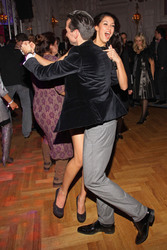 Rebecca Mir mit Stephan Jaekel