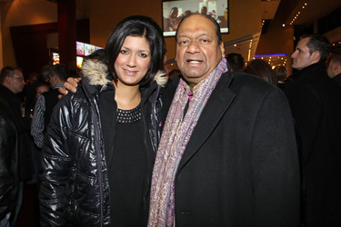 Mike Washington mit Tochter Lara