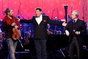 David Garrett, Udo Jürgens, José Carreras