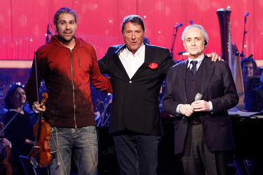 David Garrett, Udo Jürgens, José Carreras