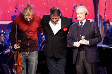 David Garrett, Udo Jürgens, José Carreras