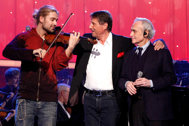 David Garrett, Udo Jürgens, José Carreras