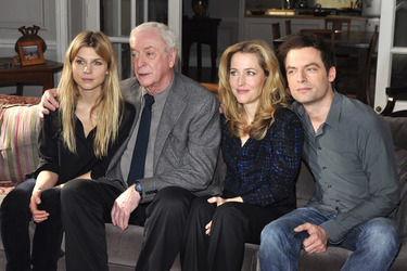 Clémence Poésy, Michael Caine, Gillian Anderson, Justin Kirk