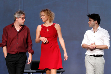 Peter-René Lüdicke, Katja Riemann, Karim Cherif