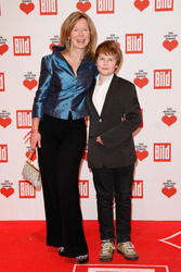 Marion Kracht mit Sohn Darius