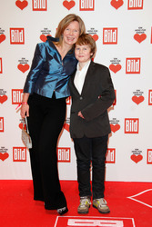 Marion Kracht mit Sohn Darius