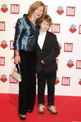 Marion Kracht mit Sohn Tizian