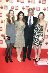 Alexandra von Rehlingen mit Matthias Prinz und Familie