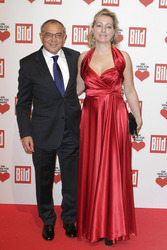 Felix Magath mit Ehefrau Nicola