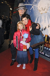 Leander Haußmann, Annika Kuhl und Tochter Kunigunde