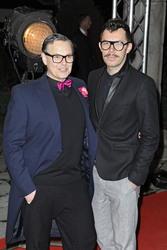 Rolf Scheider mit Partner Julien Peltier