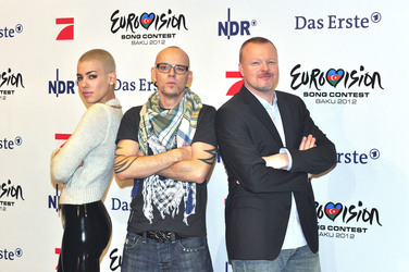 Alina Süggeler (Frida Gold), Thmas D (Die Fantastischen Vier), Stefan Raab