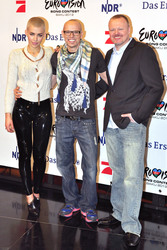 Alina Süggeler (Frida Gold), Thmas D (Die Fantastischen Vier), Stefan Raab