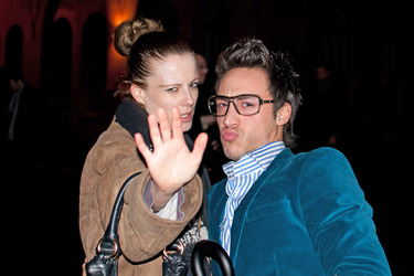 Karolin Peiter mit Dominic Hofer