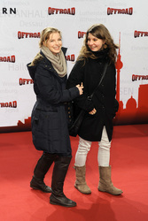 Yvonne Catterfeld mit Begleitung