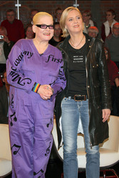 Hella von Sinnen mit Lebensgefährtin Cornelia Scheel