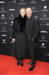 Bruno Sälzer mit Begleitung