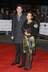 Peter Straughan mit Frau