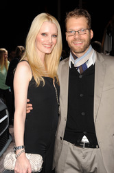 Mirja Du Mont mit Begleitung